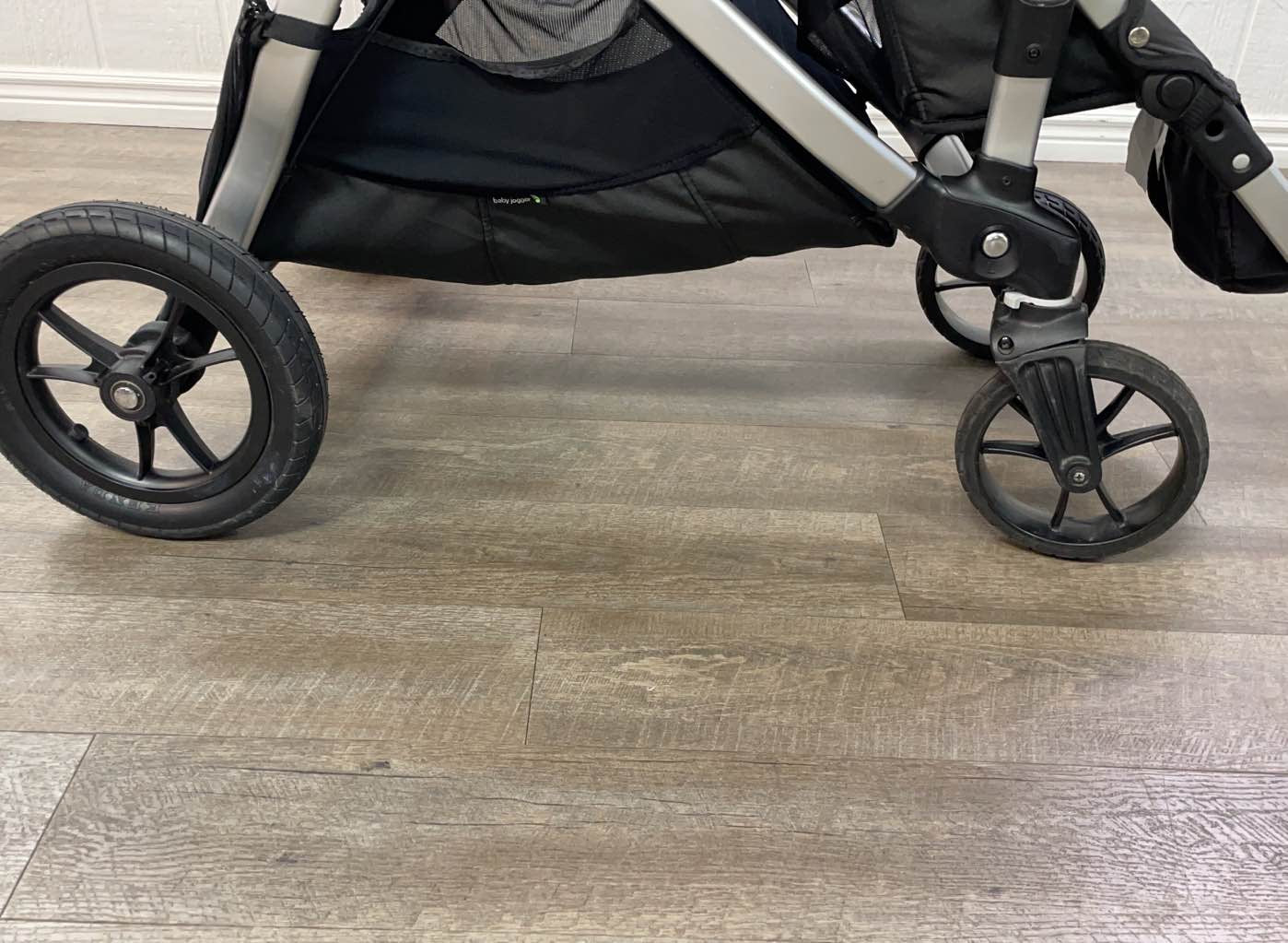  Baby Jogger City Select Double Stroller, Black, 2015
