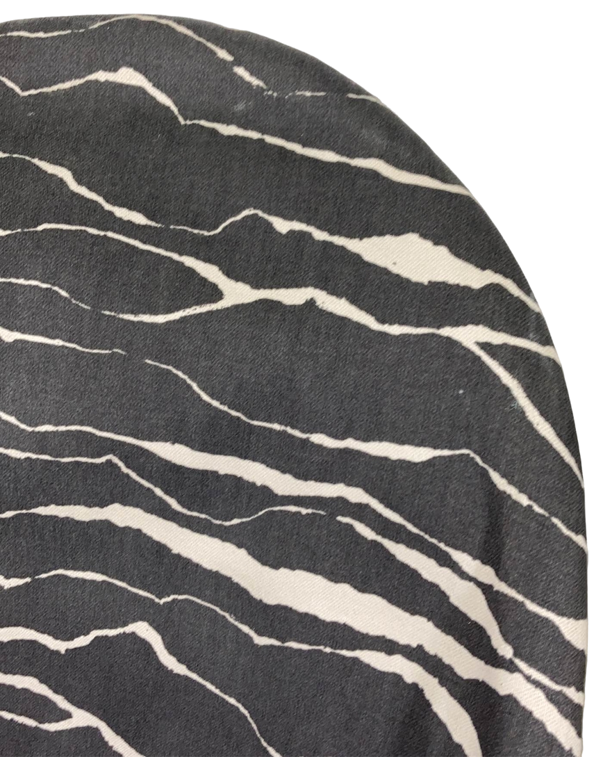  BabyBjorn Bouncer Bliss, Black Frame, Anthracite/Landscape Print Cotton