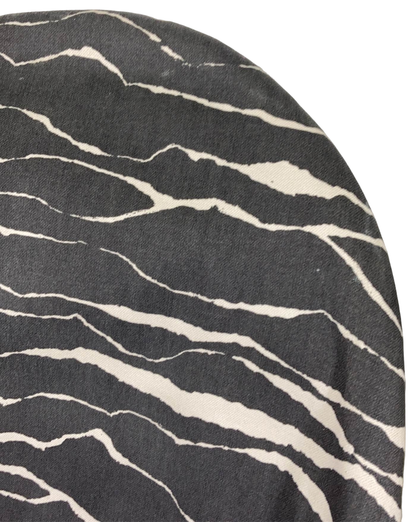  BabyBjorn Bouncer Bliss, Black Frame, Anthracite/Landscape Print Cotton