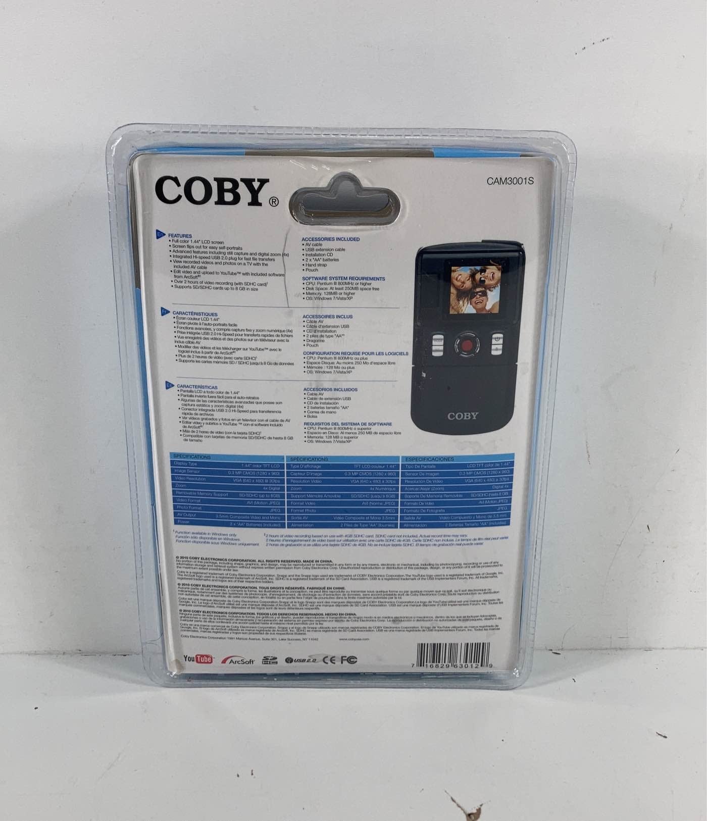  Coby SNAPP CAM3002