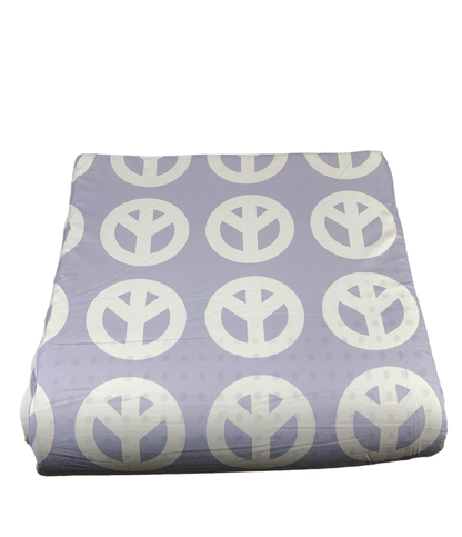  Toki Mats Standard Padded Play Mat 40" X 40", Peace Sign