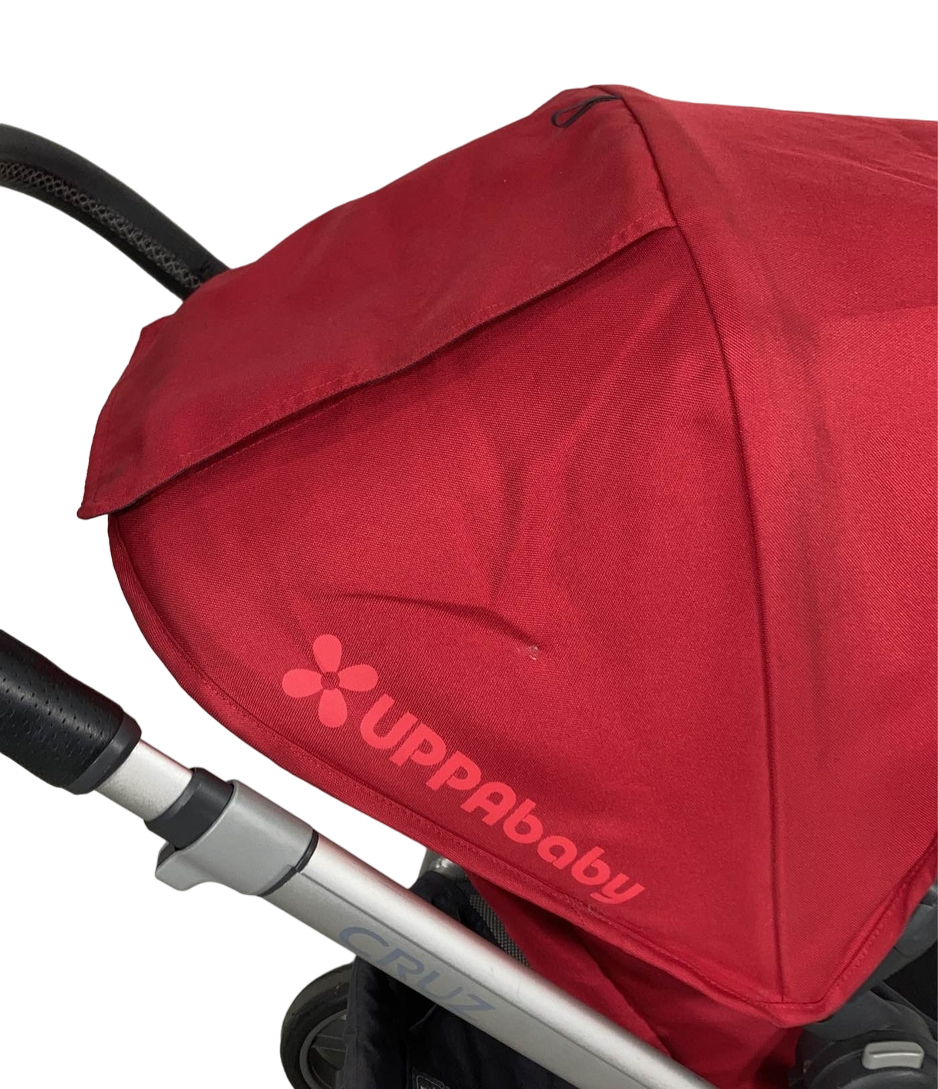  UPPAbaby CRUZ Stroller, 2017, Denny (Red)
