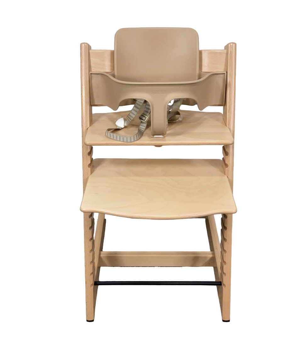  Stokke Tripp Trapp Complete High Chair, Natural, Glacier Green
