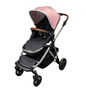  Mockingbird Single To Double Stroller, 2022, Silver With Penny Leather, Windowpane, Bloom