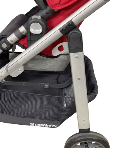  UPPAbaby CRUZ Stroller, 2017, Denny (Red)