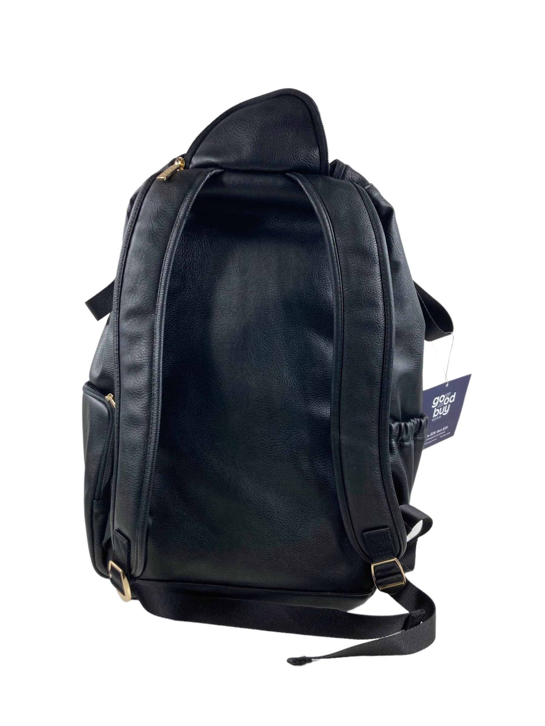  Itzy Ritzy Boss Backpack Diaper Bag, Jetsetter Black