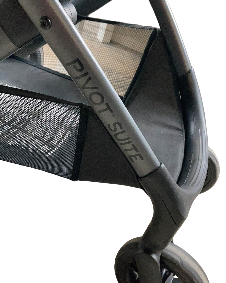  Evenflo Pivot Suite Stroller, 2022, Dunlop Black