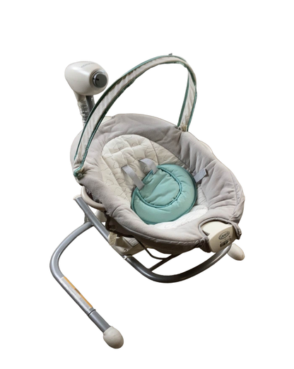  Graco Duet Sway Swing With Portable Rocker, Roam