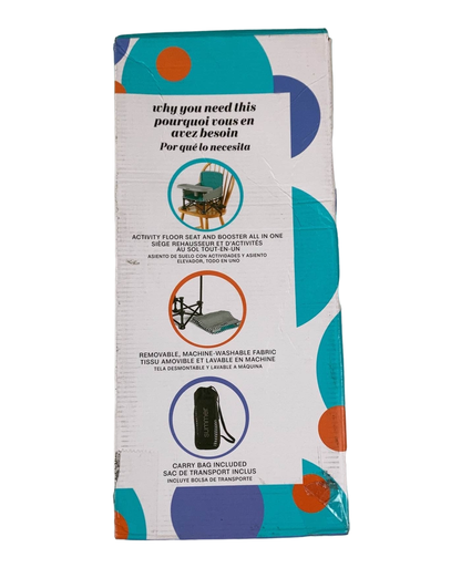  Summer Infant Pop 'n Sit Portable Booster, SE, Aqua Sugar