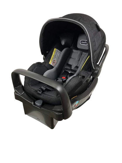  Evenflo Pivot Xpand Modular Travel System Stroller, 2022, Ayrshire Black