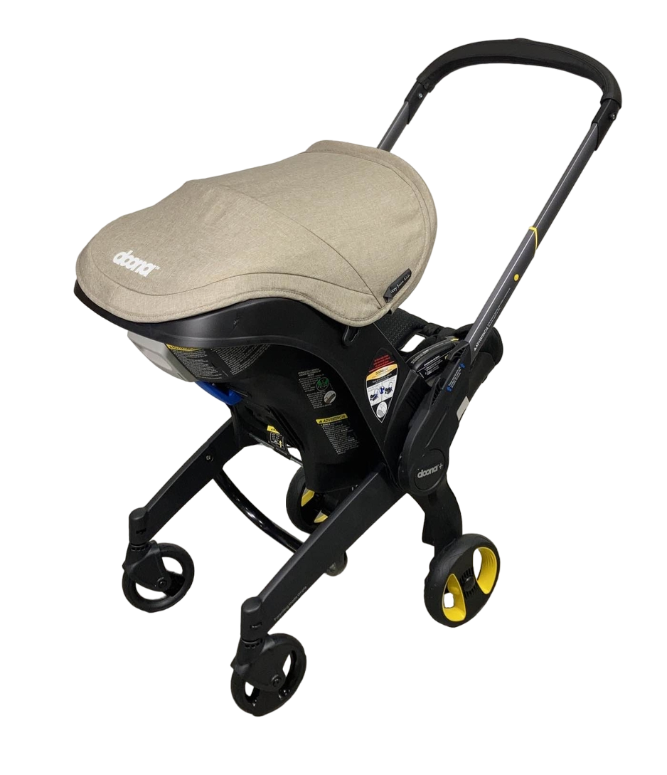  Doona Pottery Barn Kids Exclusive Edition Infant Car Seat Stroller, 2023, Warm Stone