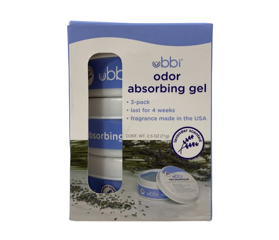  Ubbi Odor Absorbing Gel, 3pk, Lavender