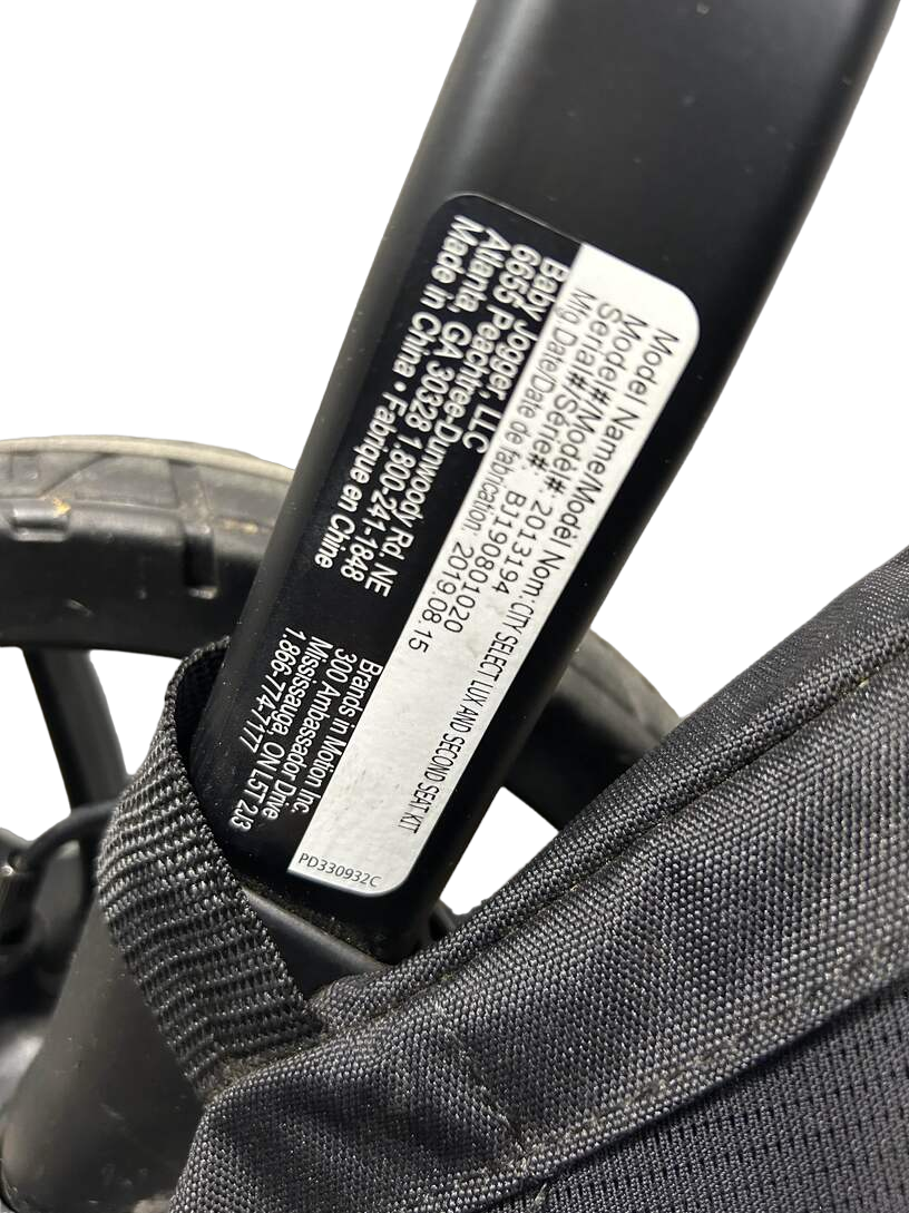  Baby Jogger City Select Lux Double Stroller, 2019, Slate