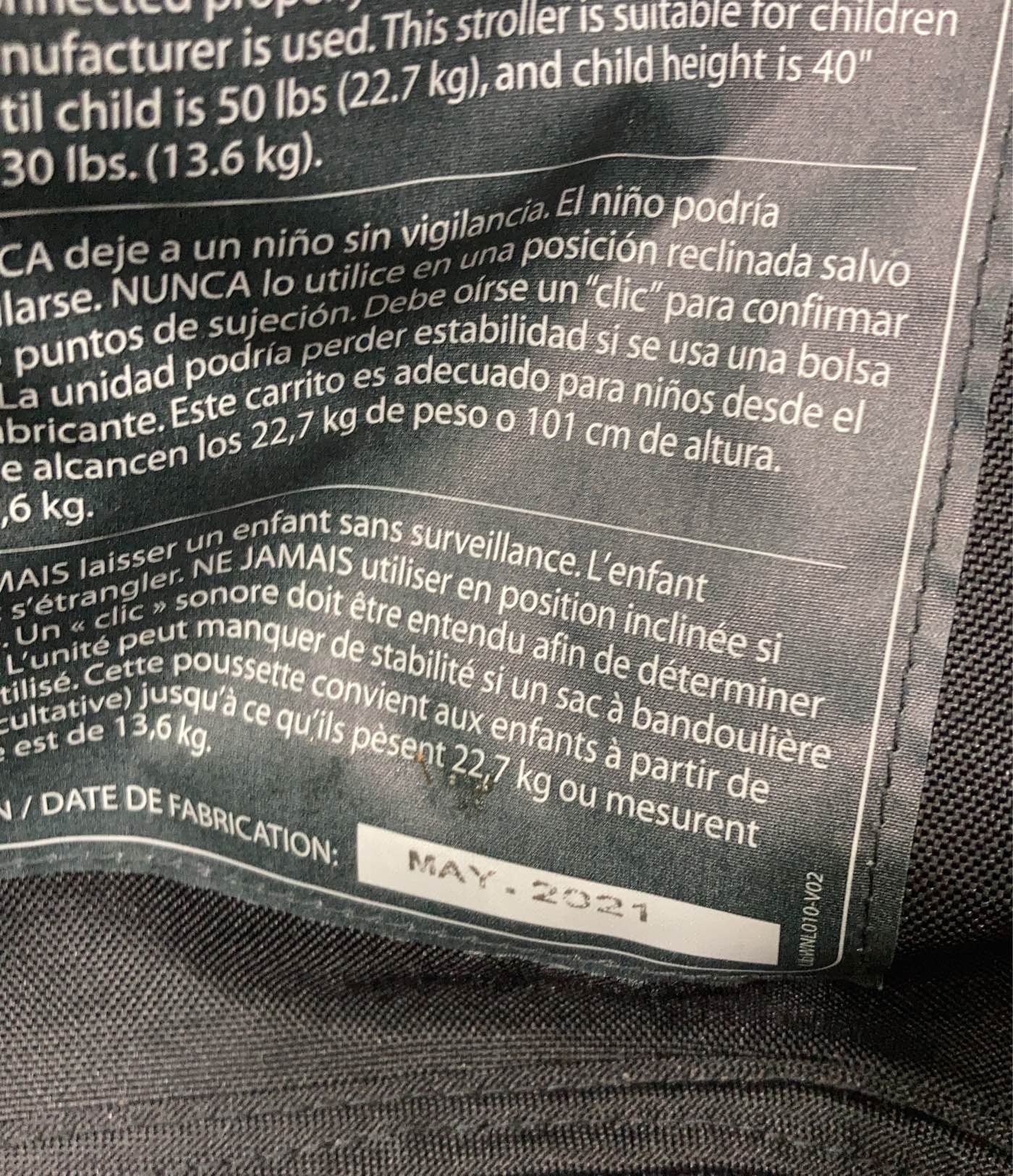  UPPAbaby VISTA V2 Stroller Frame, 2021