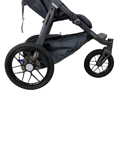  UPPAbaby RIDGE Jogging Stroller, Jake (Black), 2023