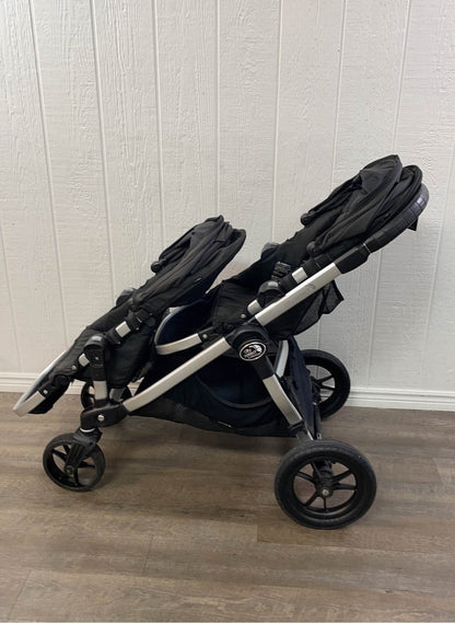  Baby Jogger City Select Double Stroller, Black, 2015