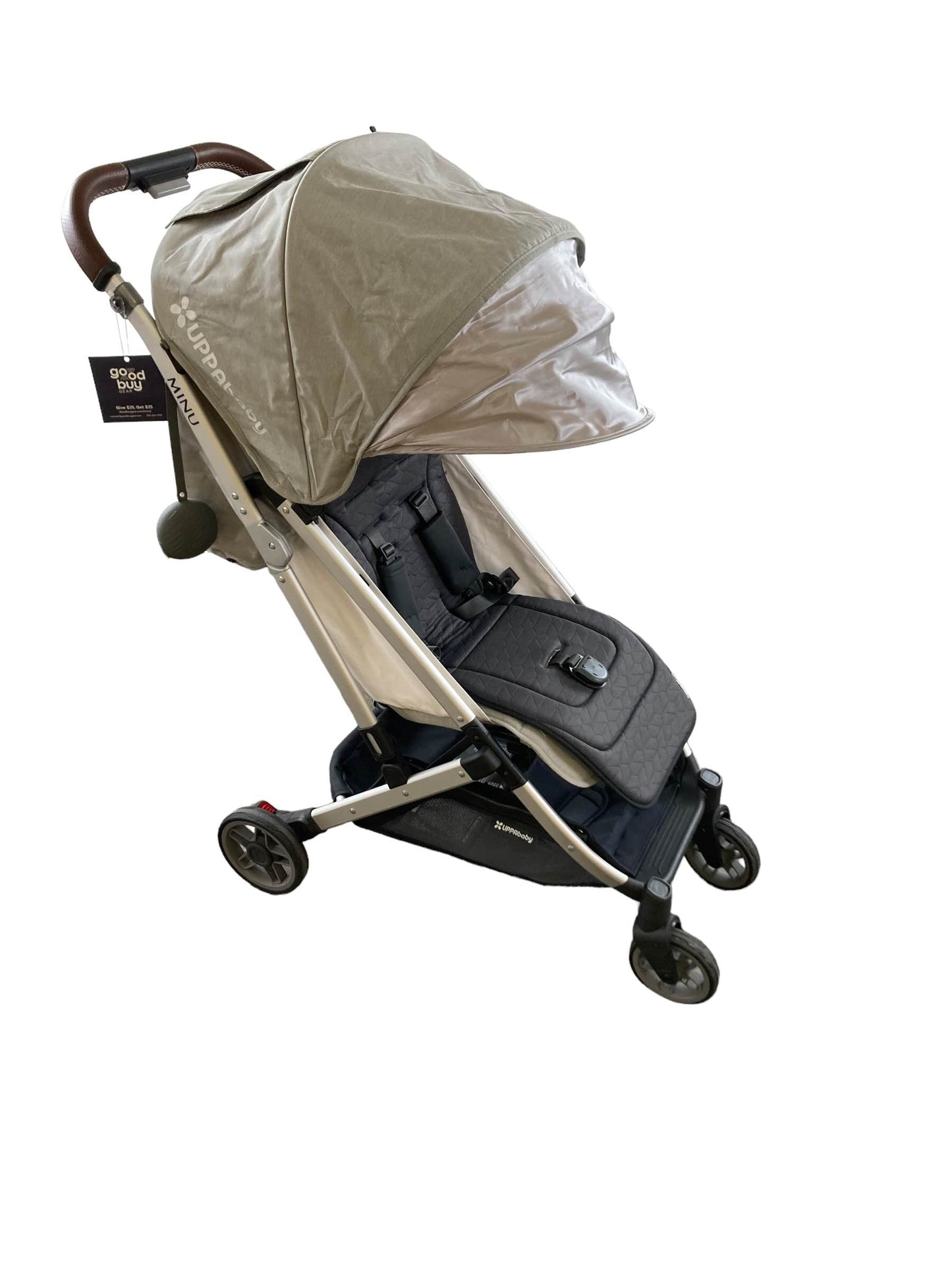  UPPAbaby MINU Stroller, DEVIN (Grey Melange), 2019