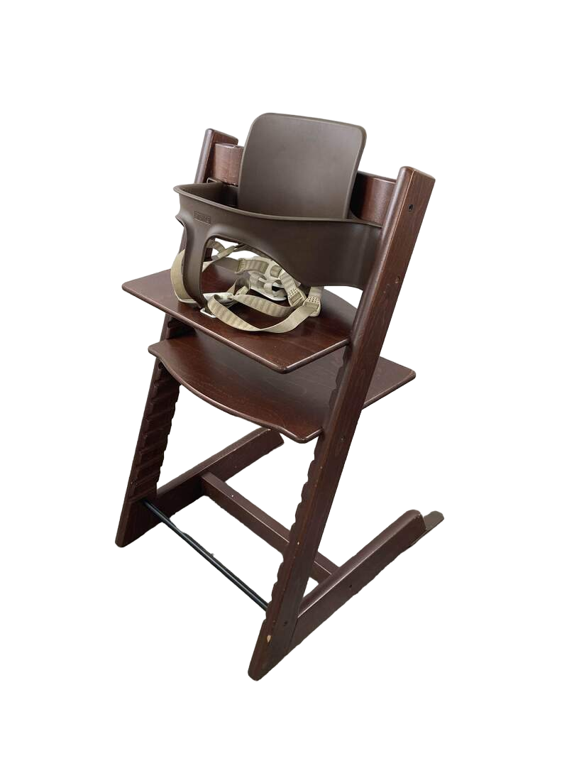  Stokke Tripp Trapp Complete High Chair, Walnut