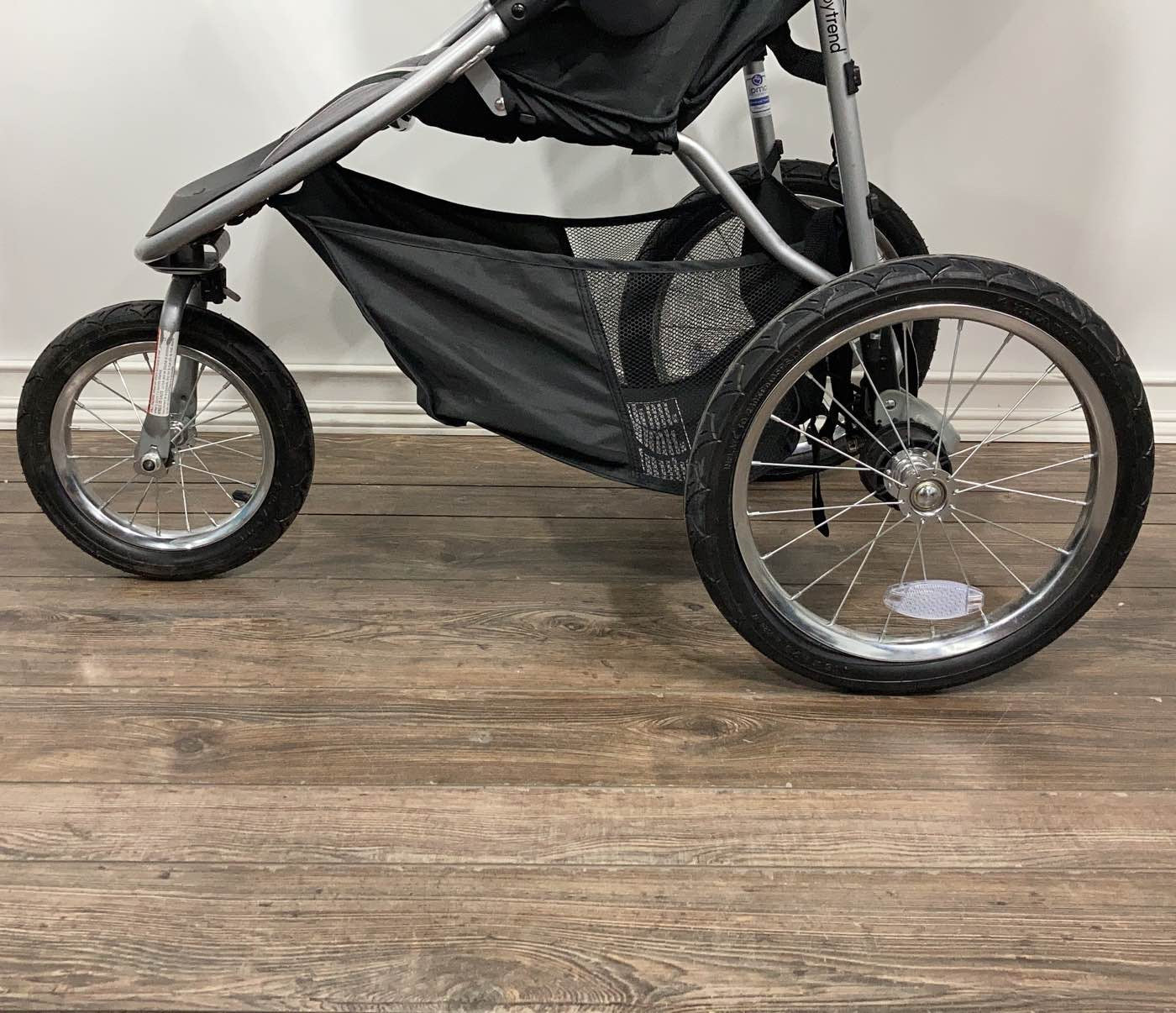  Baby Trend Pathway Jogging Stroller, 2019, Optic Grey