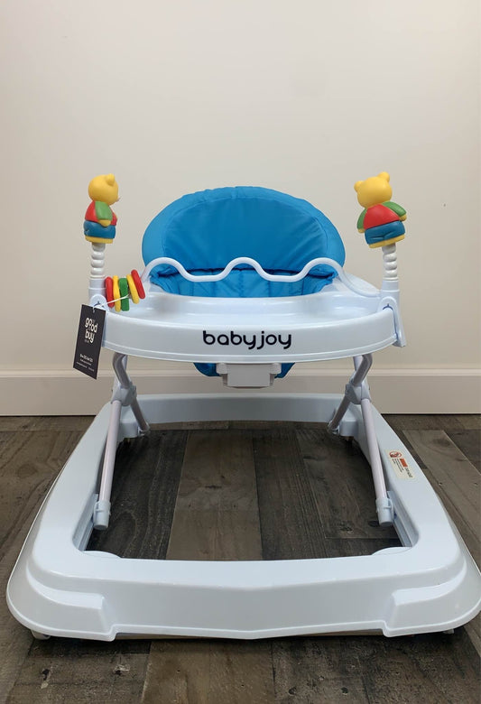 Costway Adjustable Height Folding Portable Baby Walker