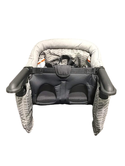  Inglesina Fast Table Chair, Broken Arrow Gray, With Dining Tray