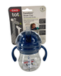  OXO Tot Transitions Soft Spout Sippy Cup With Removable Handles, Navy