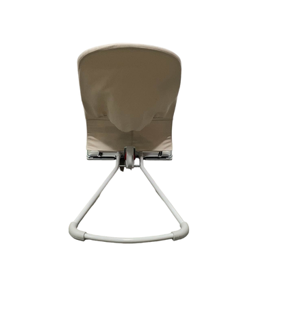  BabyBjorn Bouncer Bliss, Light Gray Frame, Light Beige 3D Jersey