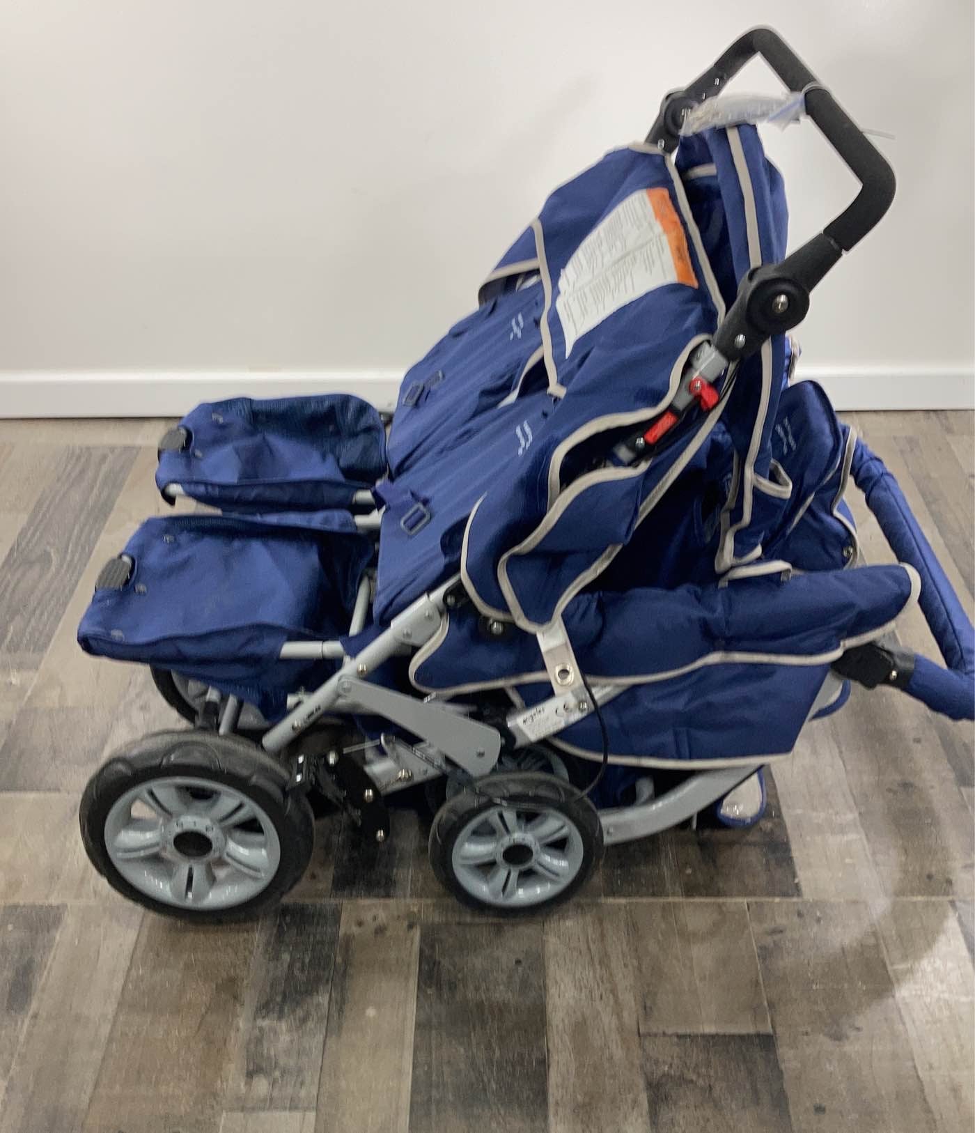  Angeles 4 Passenger Sure Stop Folding Bye-bye Stroller, 2017