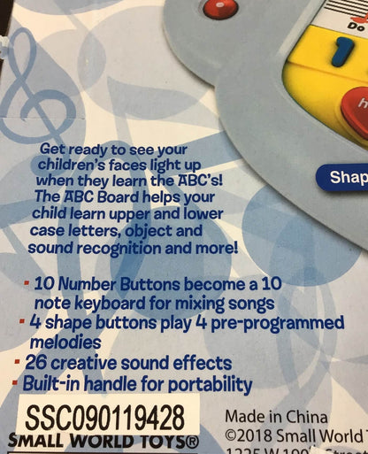  Small World Toys Neurosmith The ABC Board