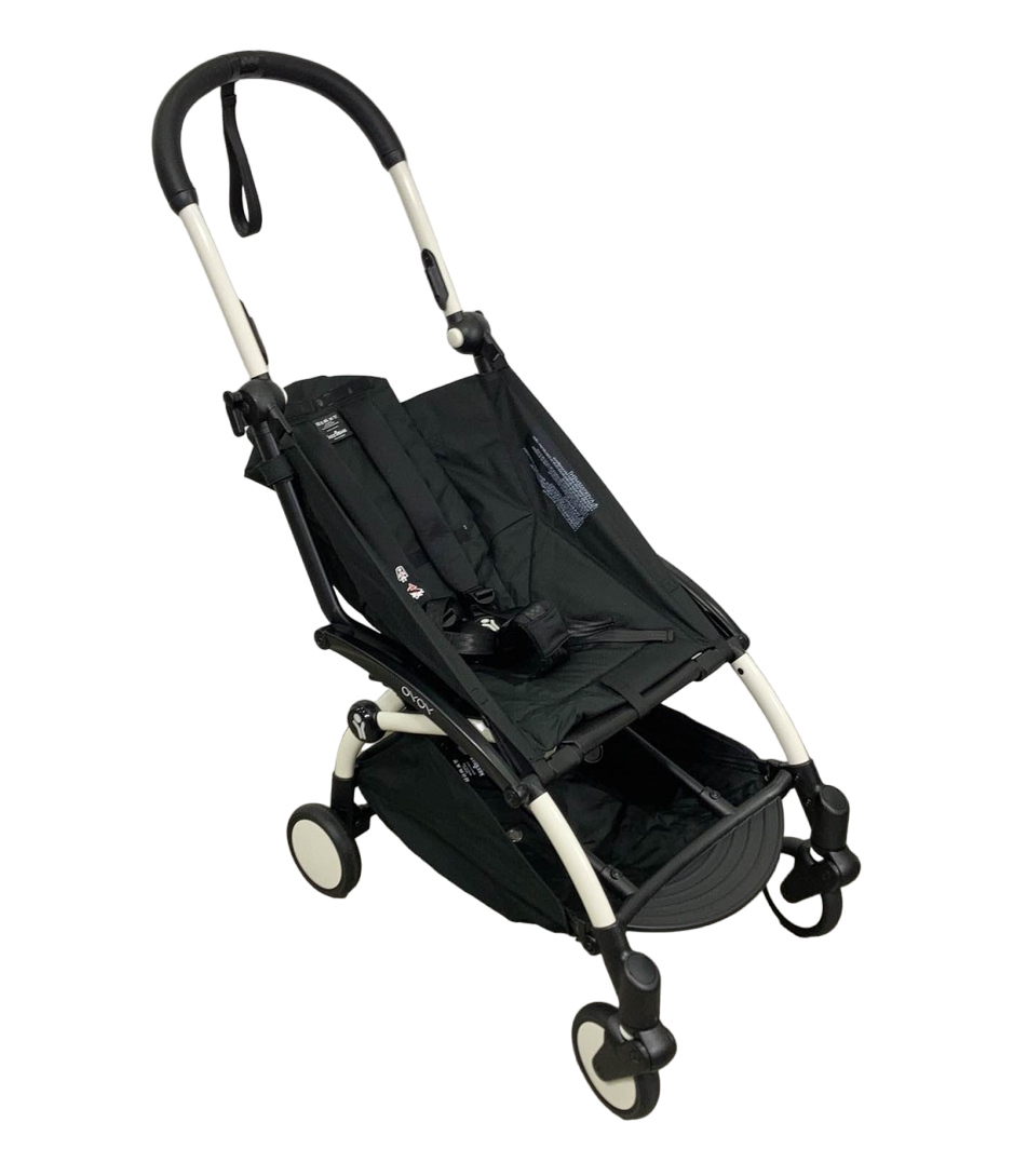  Babyzen YOYO2 Stroller Frame, White Frame, 2021