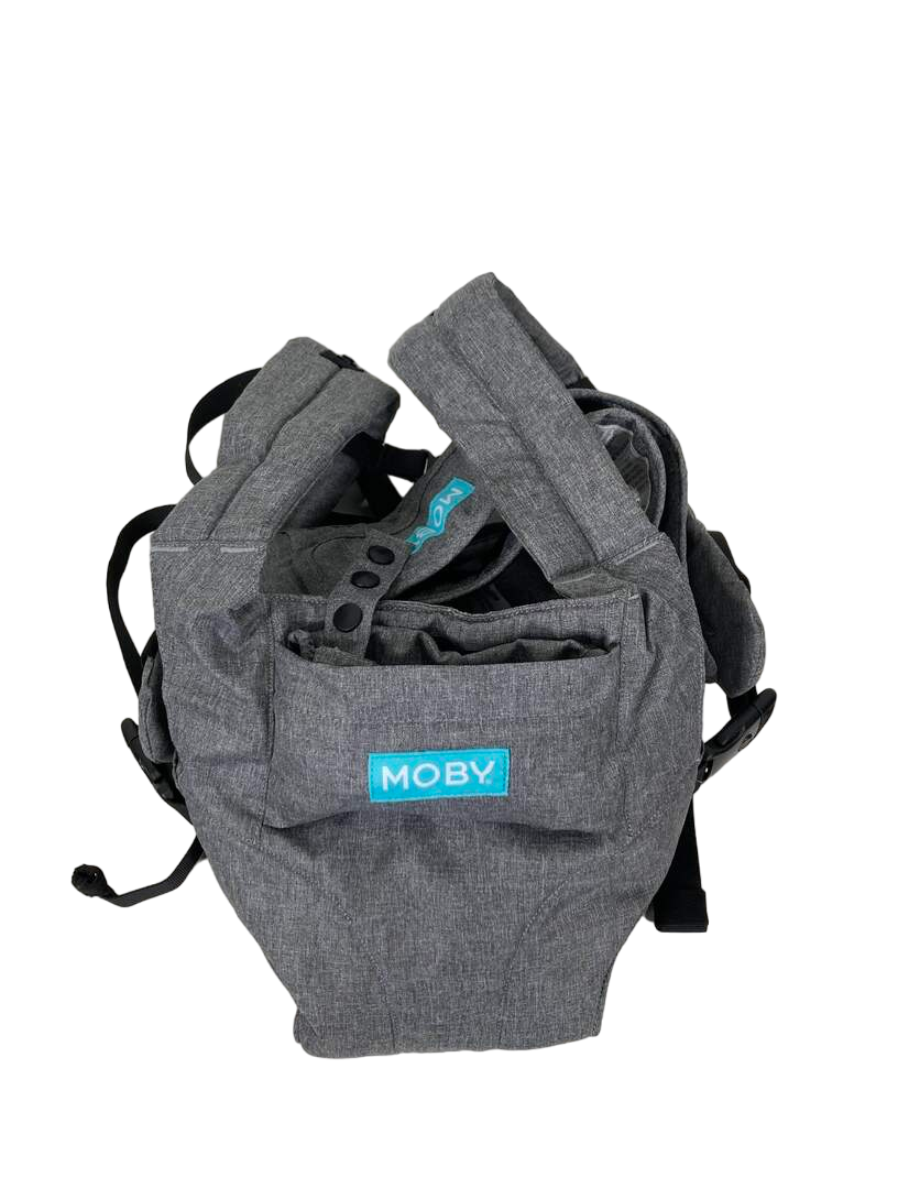  Moby 2-in-1 Baby Carrier + Hip Seat, Grey