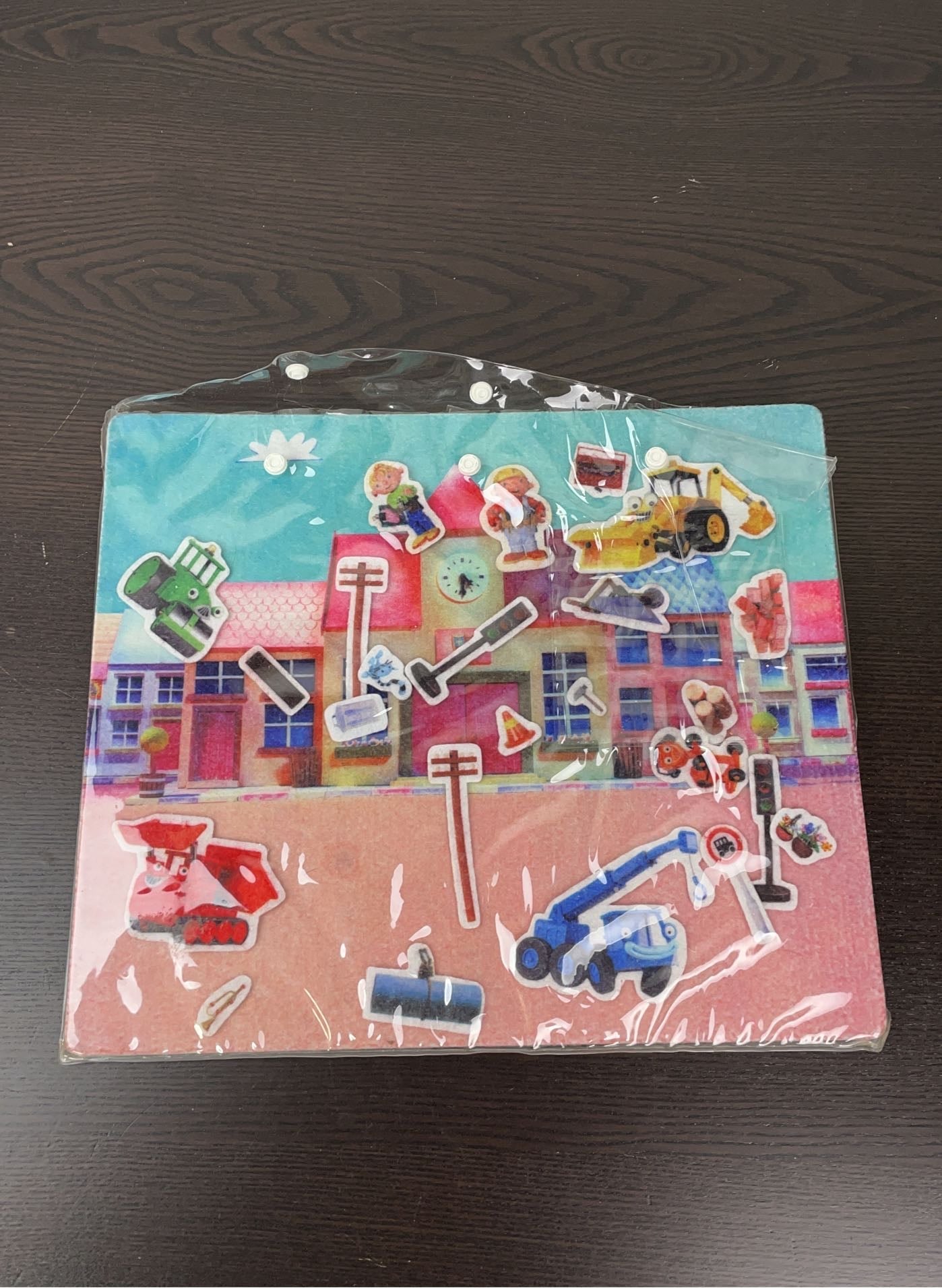  Colorforms Colorfelts Play Board Bob The Builder