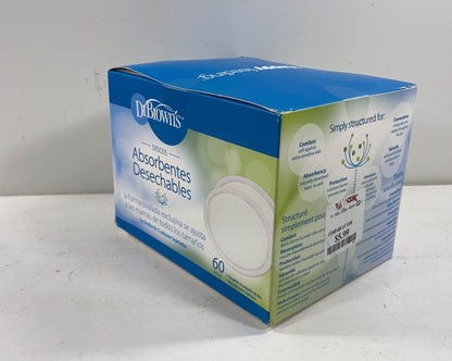  Dr. Brown's Disposable Breast Pads 60-Pack