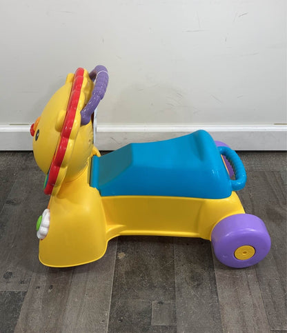  Fisher Price 3-in-1 Sit, Stride, And Ride Lion Toy