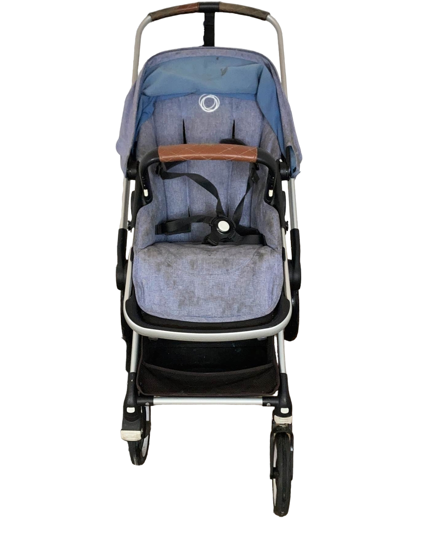  Bugaboo Fox 3 Stroller, 2017, Aluminum, Stormy Blue