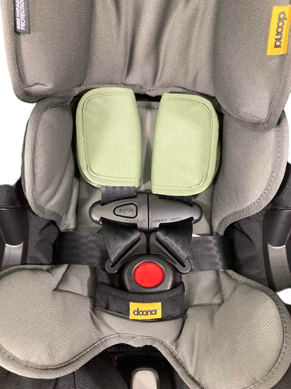  Doona Infant Car Seat & Stroller Combo, 2023, Desert Green