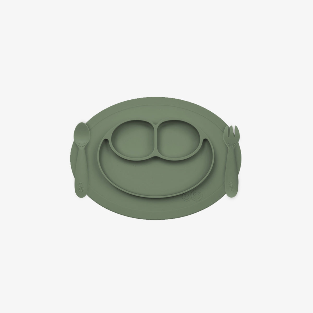  Ezpz Mini Feeding Set, Olive