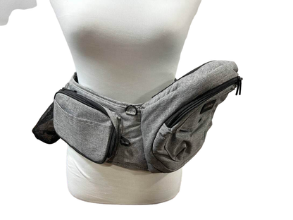  TushBaby Hip Baby Carrier, Charcoal