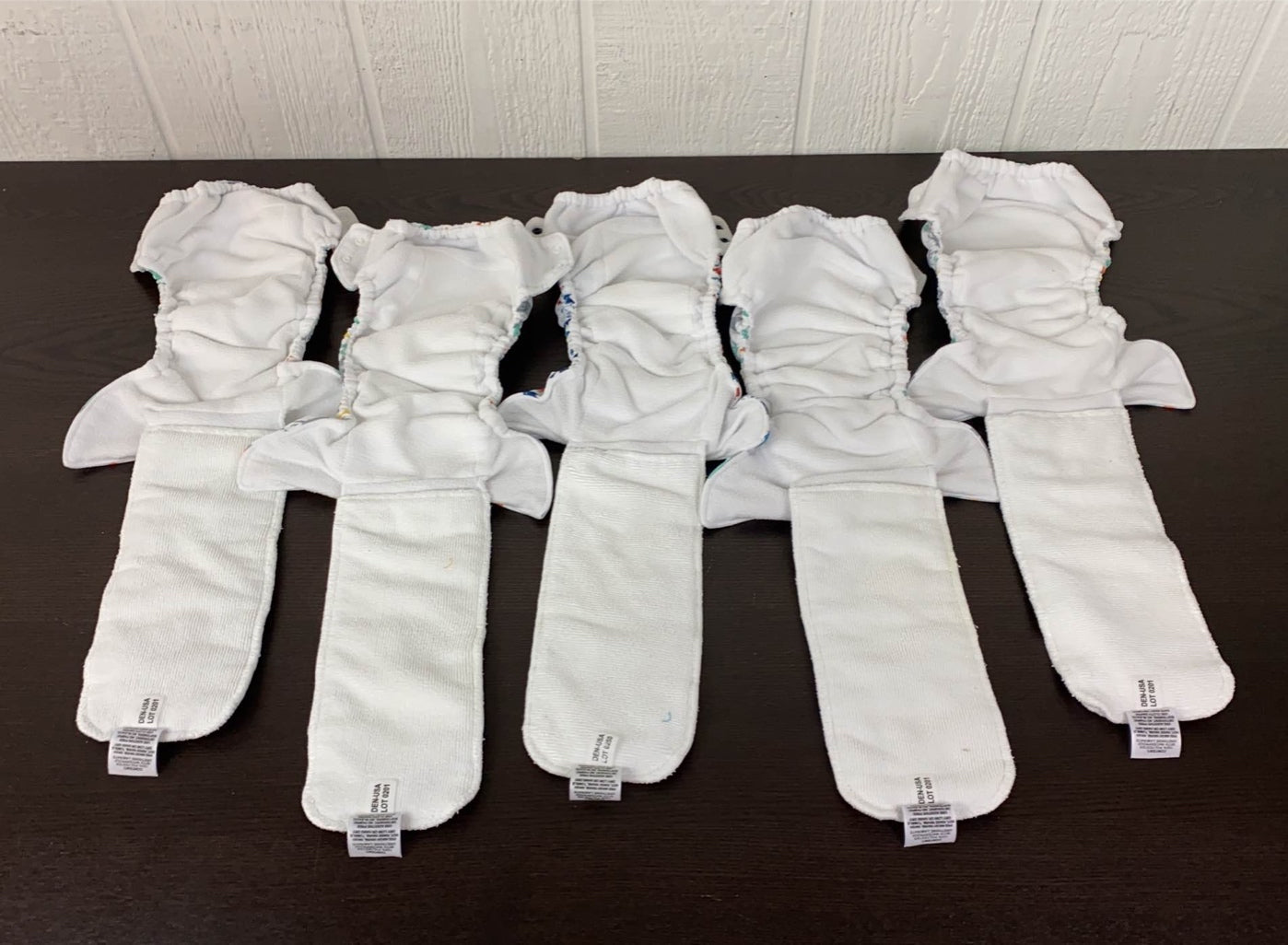  Thirsties All-In-One Diapers, Set Of 5