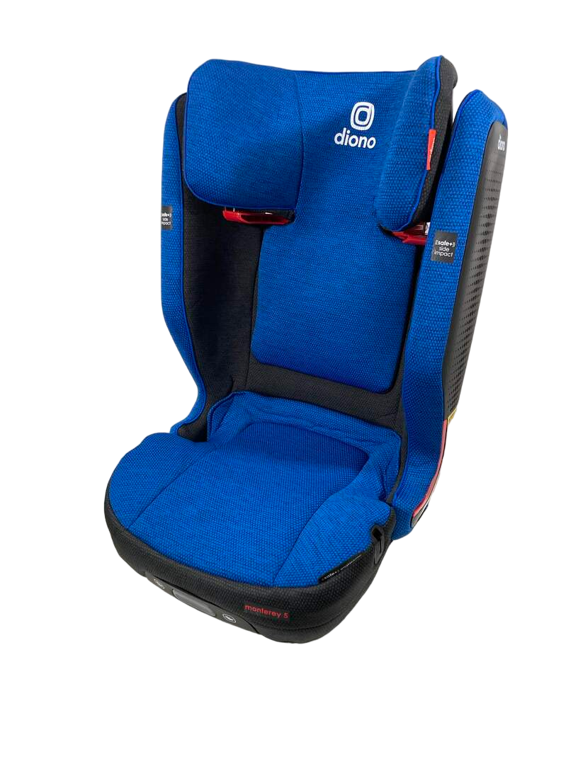  Diono Monterey 5iST FixSafe Booster Seat, Blue Sky, 2023