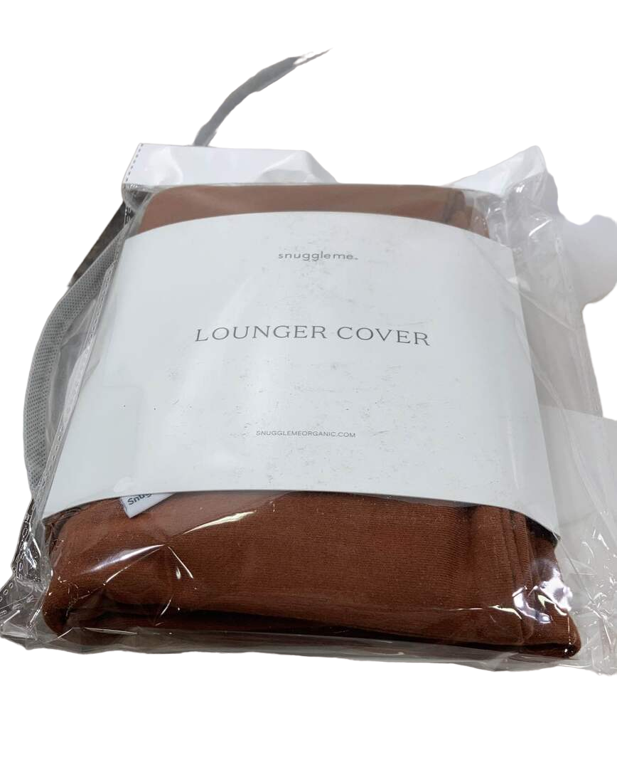  Snuggle Me Organic Sensory Infant Lounger With Cover, Gingerbread