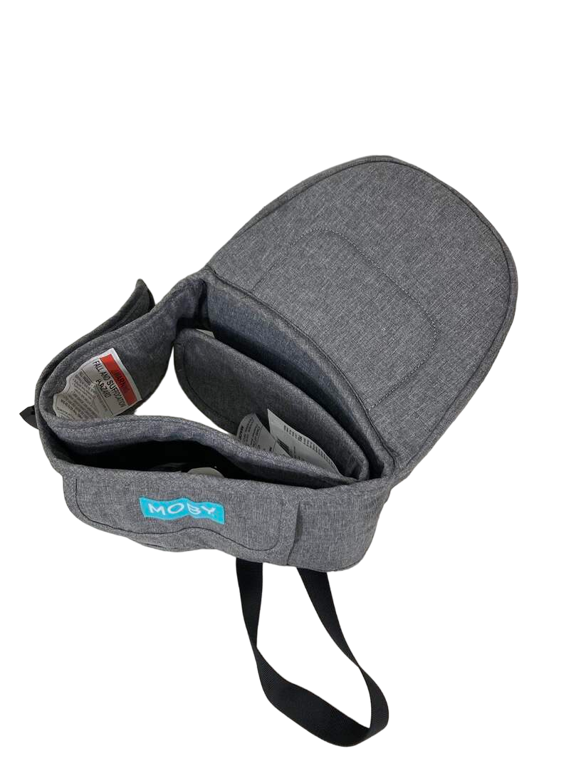  Moby 2-in-1 Baby Carrier + Hip Seat, Grey
