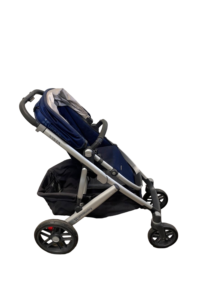 UPPAbaby VISTA Double Stroller, 2017, Taylor (Indigo)