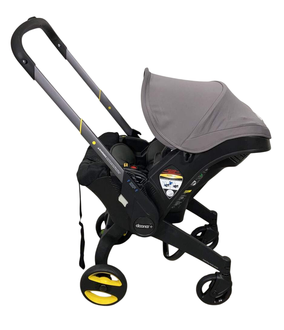  Doona Infant Car Seat & Stroller Combo, Grey Hound, 2023