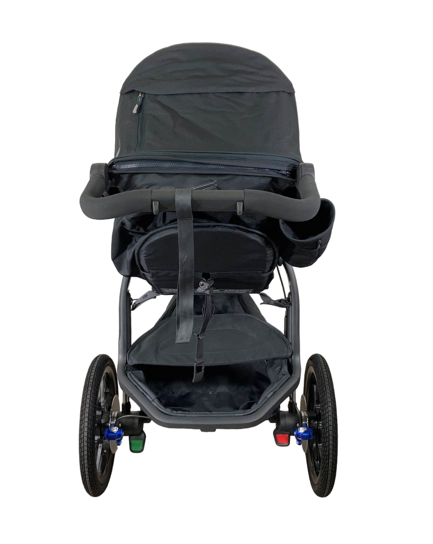  UPPAbaby RIDGE Jogging Stroller, Jake (Black), 2023