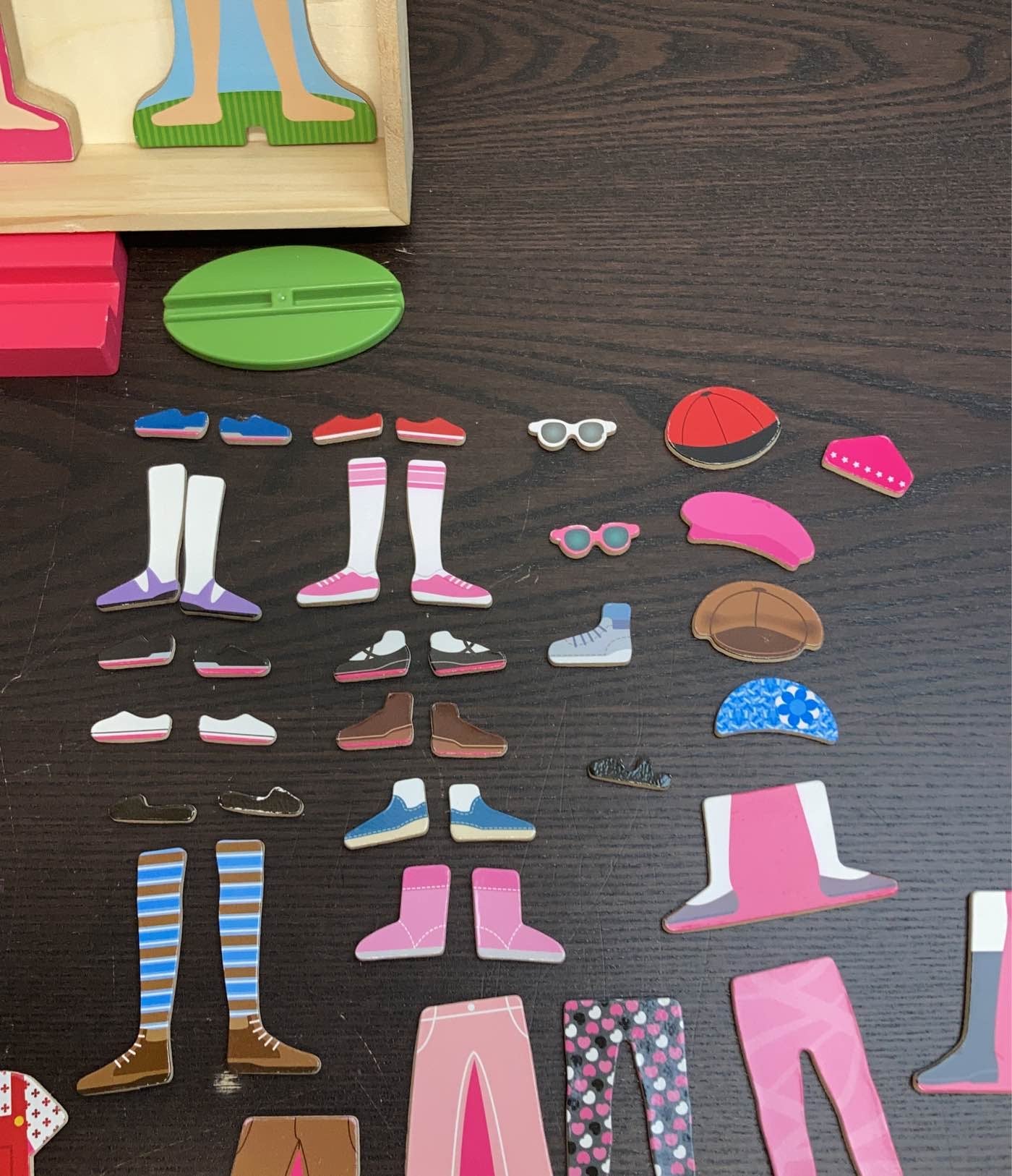  Horizon Group USA Wooden Dress-Up Dolls