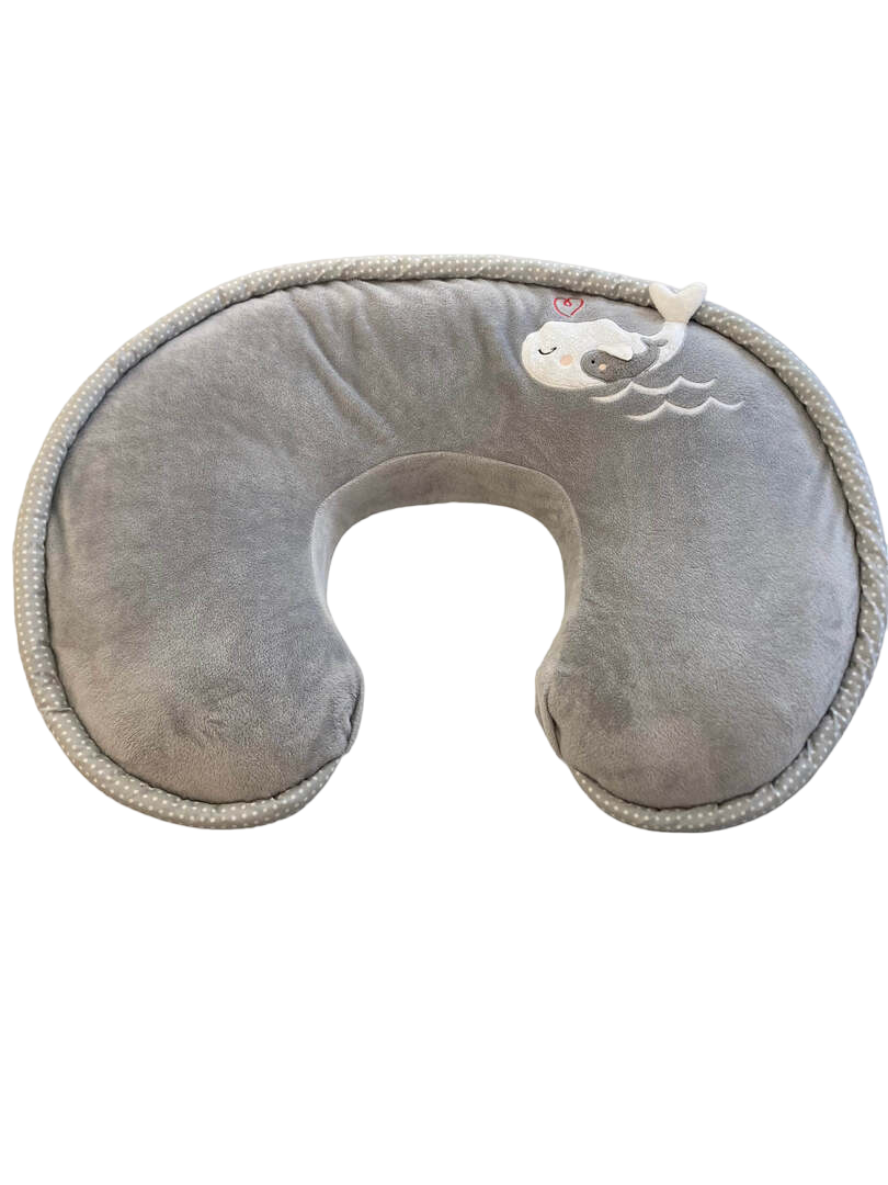 Boppy Nursing And Infant Support Luxe Pillow, Sherpa Whale