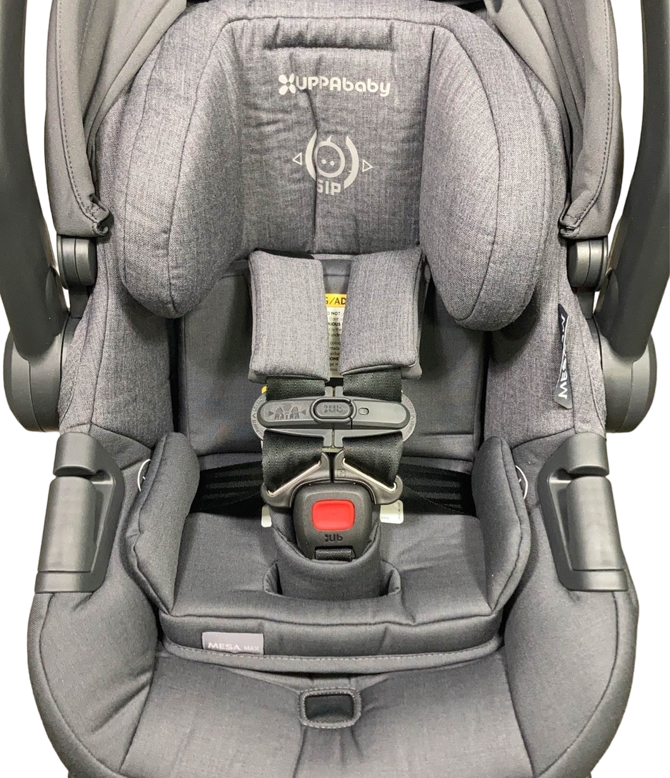  UPPAbaby MESA MAX Infant Car Seat And Base, 2022, PureTech Greyson