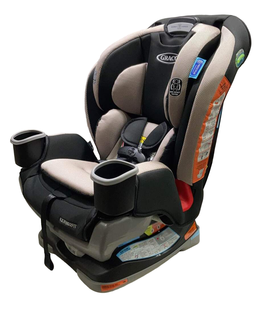  Graco Extend2Fit 3-in-1 Convertible Car Seat, Stocklyn, 2023