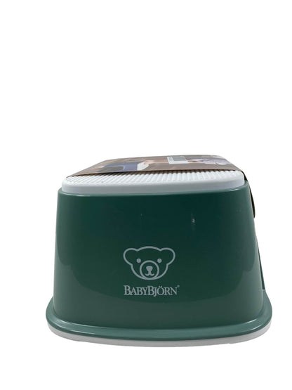  BabyBjorn Step Stool, Deep Green/ White